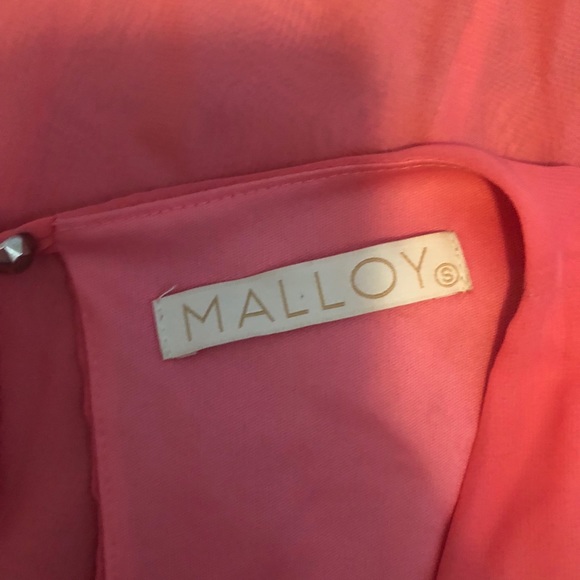 🍑 Peach Pink Maxi Dress - Picture 3 of 4